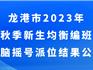 公示！龍港中小學(xué)新生分班結(jié)果出爐！