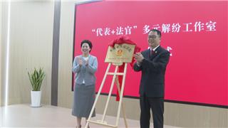 龍港：“代表+法官”多元解紛工作室成立 讓解紛跑出“加速度”